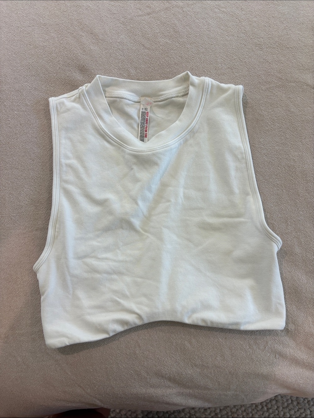 Free people movement go to smooth cropped muscle tee - Picture 3 of 5